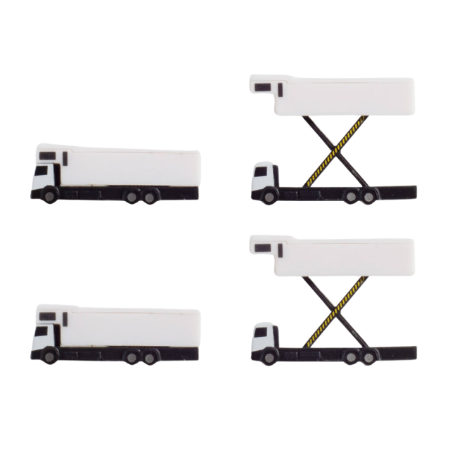 Catering Truck 4-in-1 Set Airbus A380 1:500